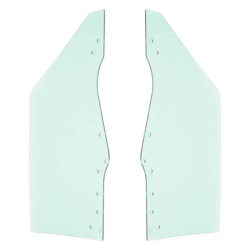 DURAFORCE Quarter Side Window Glass for Chevy Chevelle Malibu 1970-1972 2 Door 4 Pcs