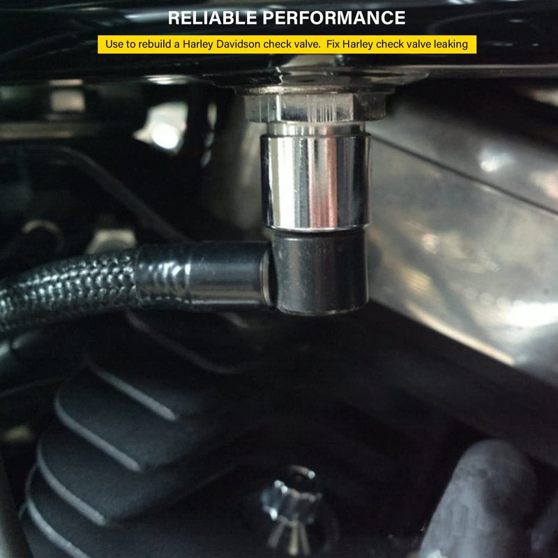 EFI Check Valve Rebuild Kit for Harley Davidson O-Rings Spring
