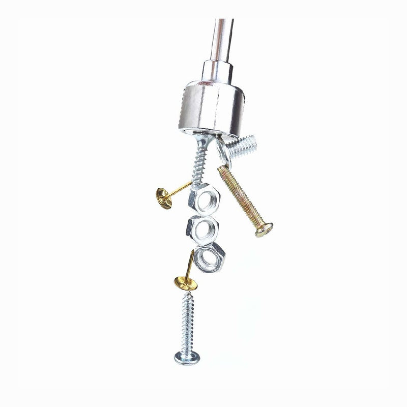 2x 30in Magnetic Telescoping Pickup Rod Tool 20lb Magnet Grabber Extension Stick