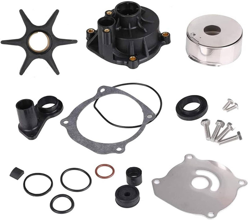 DURAFORCE Water Pump Kit With Housing for Evinrude Johnson 85 88 90 110 112 115 HP V4