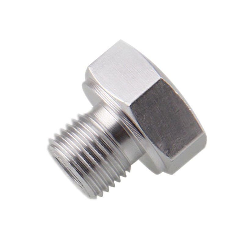 Oil Pressure Sensor Adapter M16x1.5 to 1/8 NPT for GM LS Engine Swap Male Female