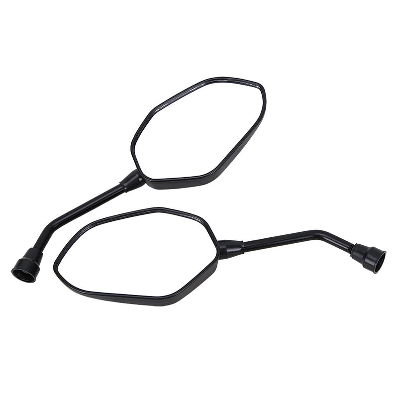 ATV Rear View Side Mirror Set 7/8" Handlebar Mount for Honda Yamaha Universal