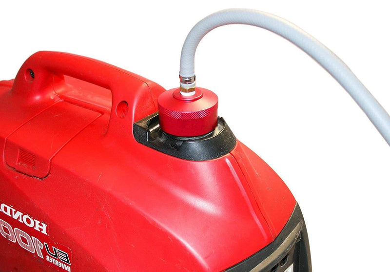 Extended Run Gas Cap Red Aluminum for Honda EU1000i EU2000i EU2200i EU3000i