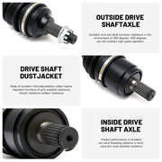 DURAFORCE Rear Left Right CV Joint Axle 42250-HR6-B01 42220-HR6-B01 for Honda