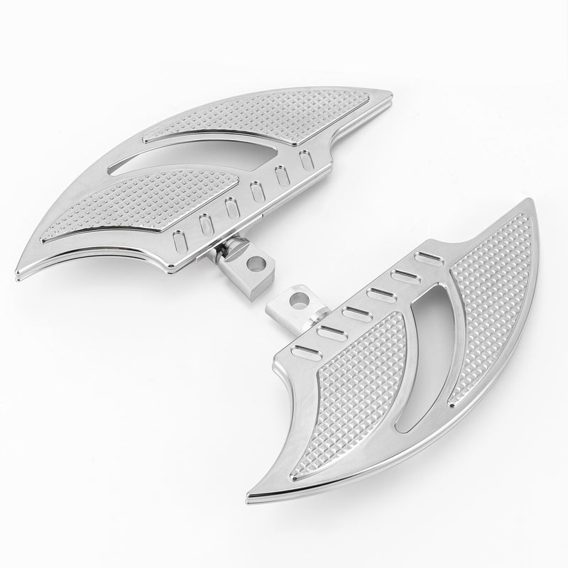 Driver Passenger Floorboards CNC Foot Pegs for Harley Electra Glide