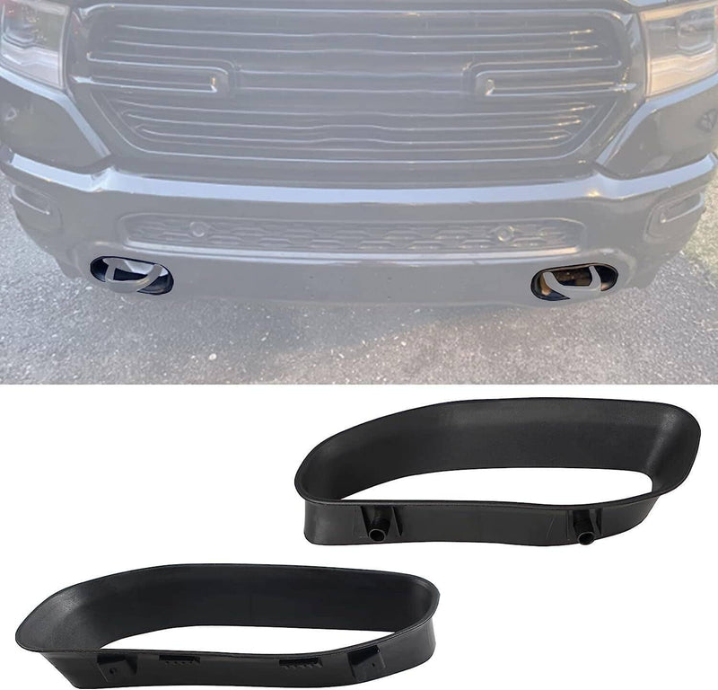 2Pcs Car Tow Hook Bezel Kit Right & Left 68272944AB for Ram 1500 DT 2019-2022