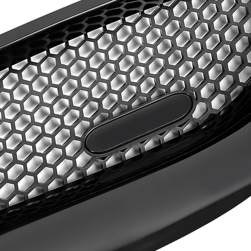 DURAFORCE Front Upper Kidney Grille Insert Left Right Black ABS for Pontiac GTO 2004-2006