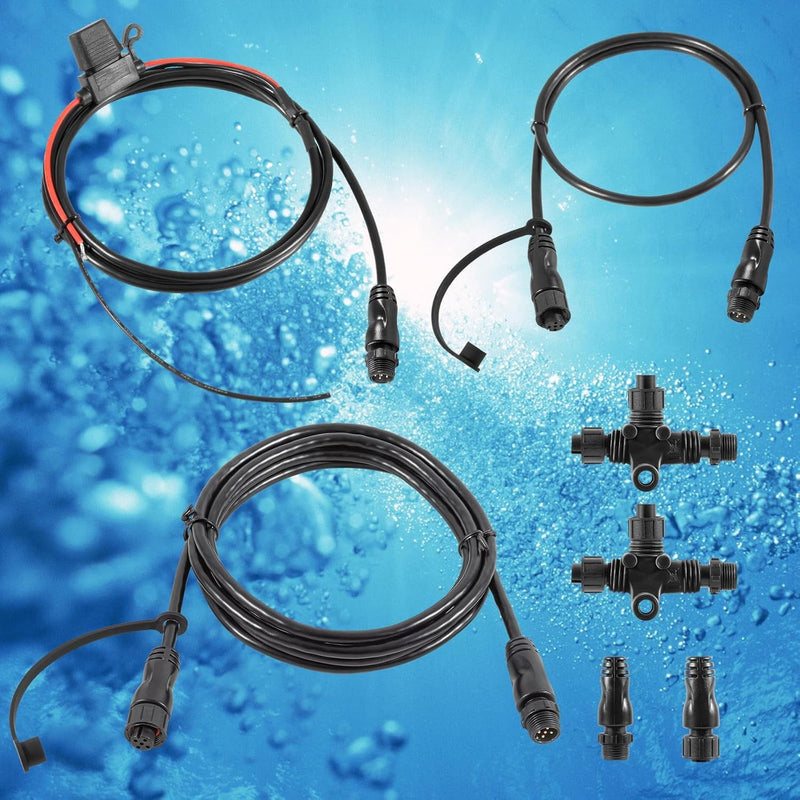 124-69 NMEA 2000 Network Starter Kit for Lowrance N2K-EXP-RD-2 Cable Kit