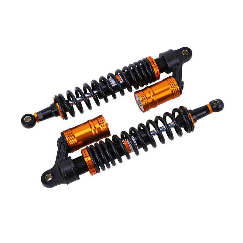 Front Air Shocks Absorber Suspension Set 400mm for Honda Kawasaki Suzuki Yamaha