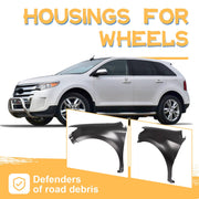 DURAFORCE Fender for Ford Edge Limited SE SEL Sport 2011-2014 Front Driver Left Side Steel