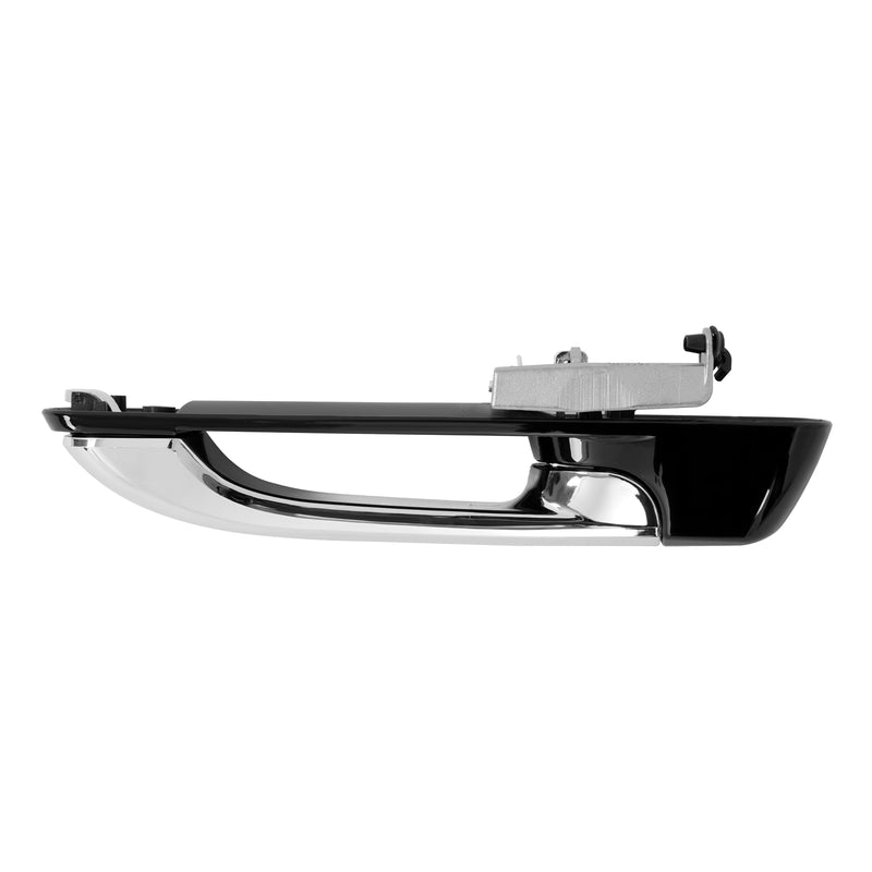 Outside Door Handle for Dodge Ram 1500 2009-24 2500 2011-24 Black Silver 4Pcs