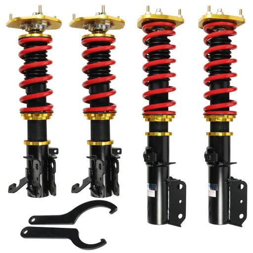 DURAFORCE 4PCS Coilovers Struts Suspension for 88-99 Toyota Corolla E100 AE101 Adj Height