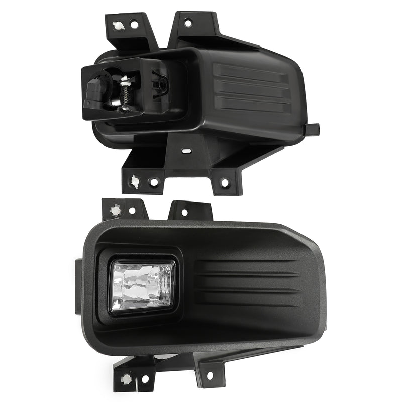 Clear Lens Halogen Fog Lights Lamps for Ford F-150 F150 2018-2020 Set Pair