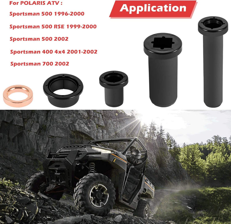 Rear Suspension A-Arm Bushing Kit for Polaris Sportsman 500 RSE 400 4x4 700