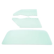 DURAFORCE Rear Side Window Glass for Chevrolet Chevelle 1970-1972 2 Door 5 Pcs