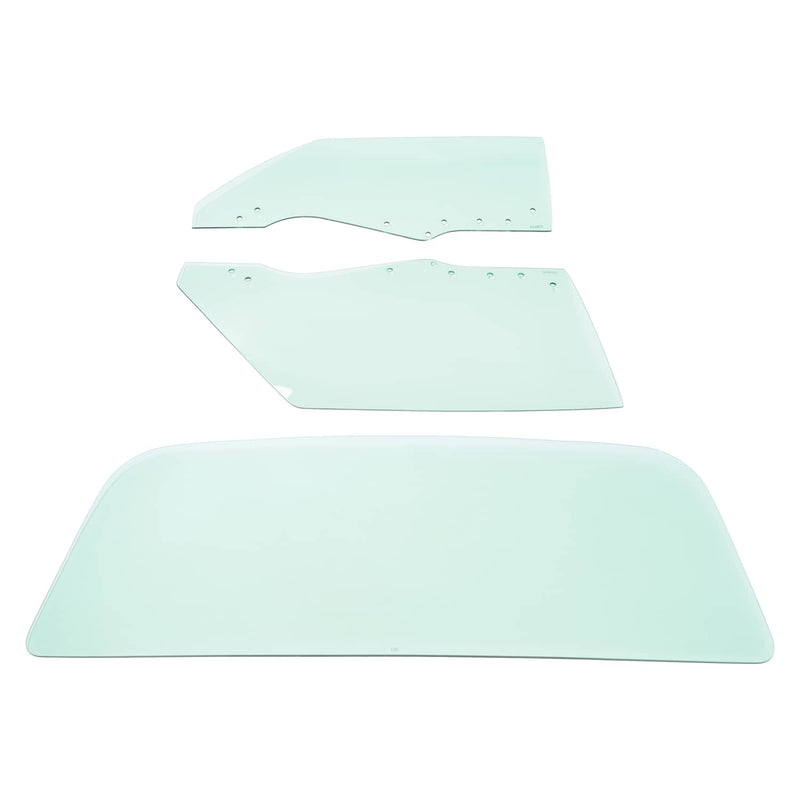DURAFORCE Rear Side Window Glass for Chevrolet Chevelle 1970-1972 2 Door 5 Pcs