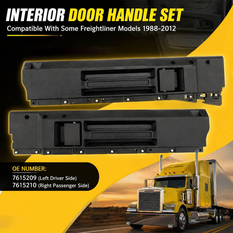 Front Interior Door Handles Left Right for Freightliner FLD120 FLD120SD