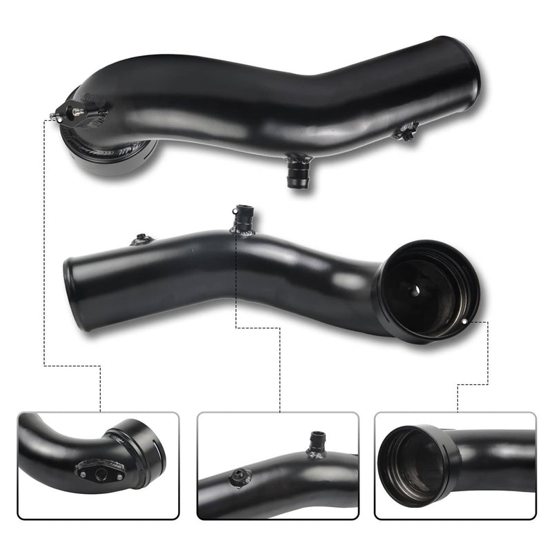 N55 Charge Pipe & Boost Pipe Kit for BMW 3.0L 535i 640i 740i F10 F12 F13