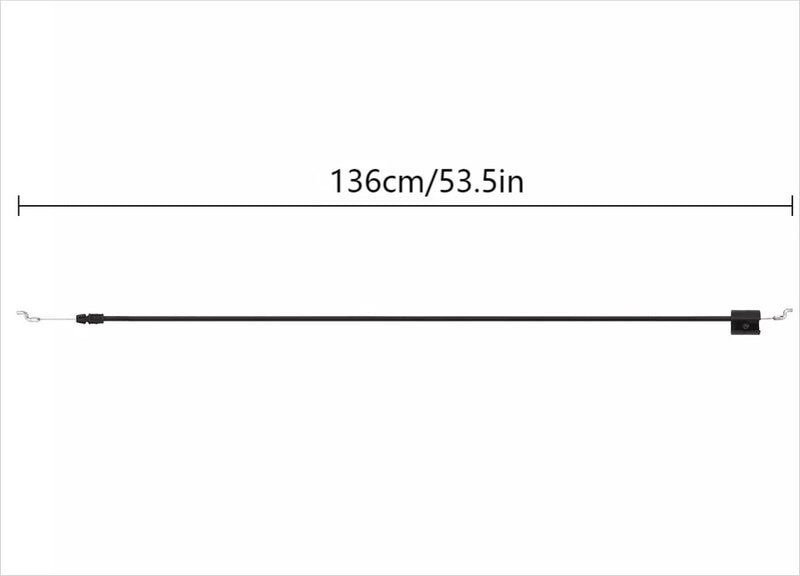56Inch Replacement Engine Brake Zone Control Cable for Craftsman Lawn Mower 2PCS