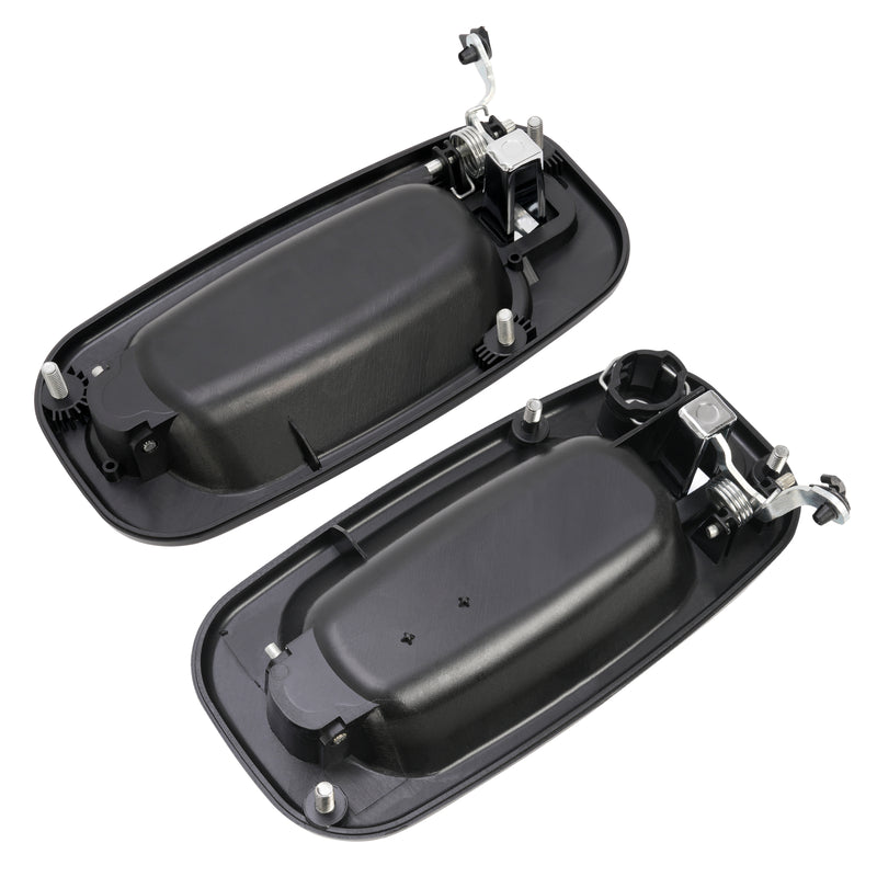 Front Exterior Door Handles Set Left Right Chrome for Silverado Sierra 1999-2006