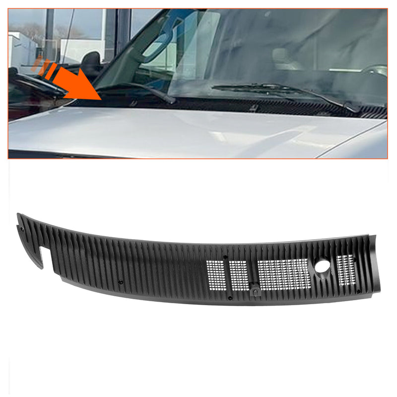 Wiper Cowl Panel Grille Cover Screen for Ford E-Series 1992-2024 RH Passenger