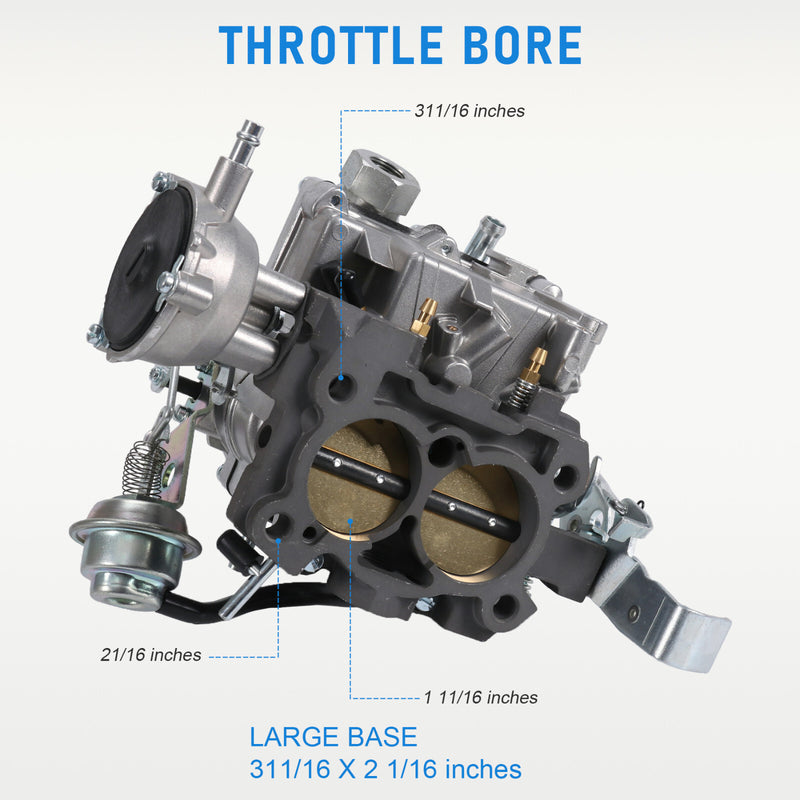 2 Barrel Carburetor Fits Chevrolet Engines 5.7L 350 6.6L 400 Type Rochester 2GC