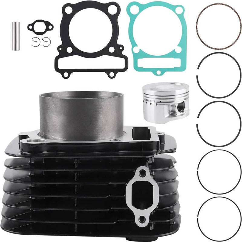 Cylinder Piston Gasket Top End Rebuild Kit for Yamaha Warrior YFM350 1987-2004