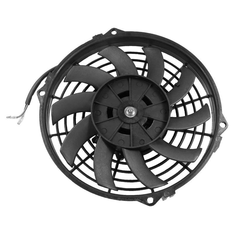 9 inch 12V Slim Fan Push Pull Electric Radiator Cooling Fan Mount Kit Universal