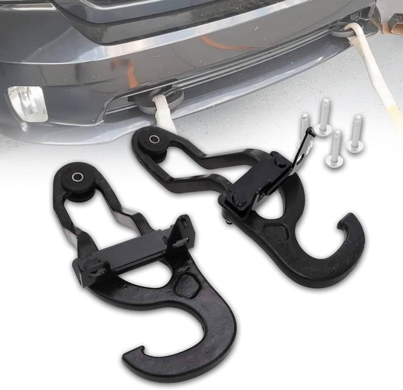 Front Tow Hooks and Bezel Bracket for Dodge Ram 1500 2009-2019 68196982AA