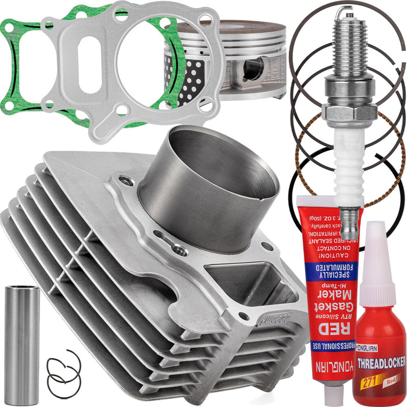 74mm Big Bore Cylinder Piston Top End Kit for Honda TRX250EX TRX250TE TRX250TM