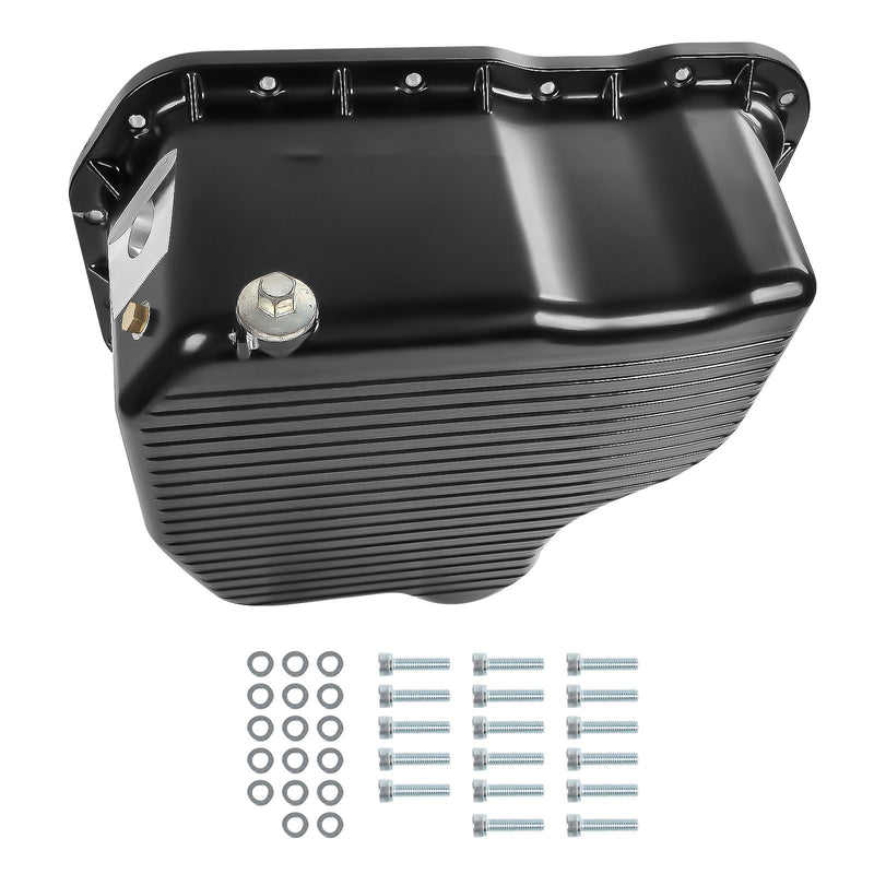 114052020 Oil Pan for Chevy GMC Duramax LB7 LLY LBZ LMM 6.6L 2001-2010 Black