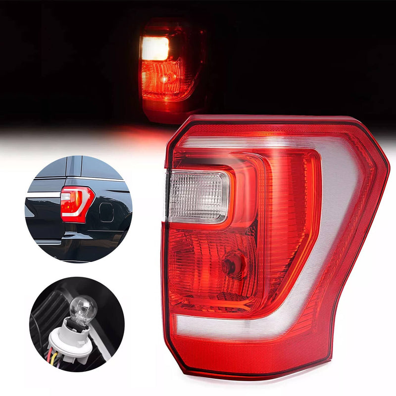 DURAFORCE Tail Light Brake Lamp Right Side for Ford 2018-2021 Expedition XL XLT Halogen