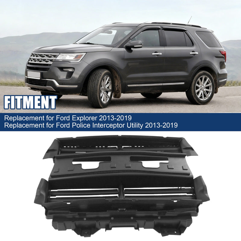 JB5Z8475A Radiator Shutter with Motor Assembly for Ford Explorer 2013-2019