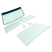 DURAFORCE Glass Windshield Vent Door Back Green Windows for Ford Mustang Fastback 1967-68