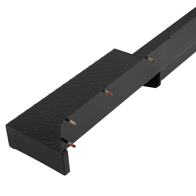 DURAFORCE Rear Step Bumper 83" Black Universal Screw-On for Enclosed Utility Body