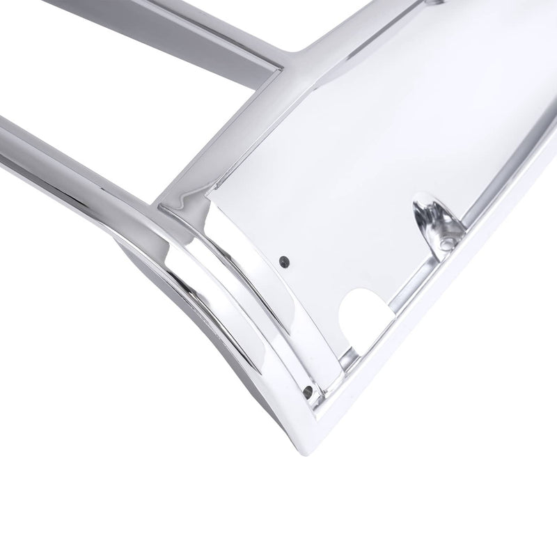 DURAFORCE Headlight Bezel Trim for Jeep Cherokee 91-96 Comanche 91-92 Chrome 2PCS