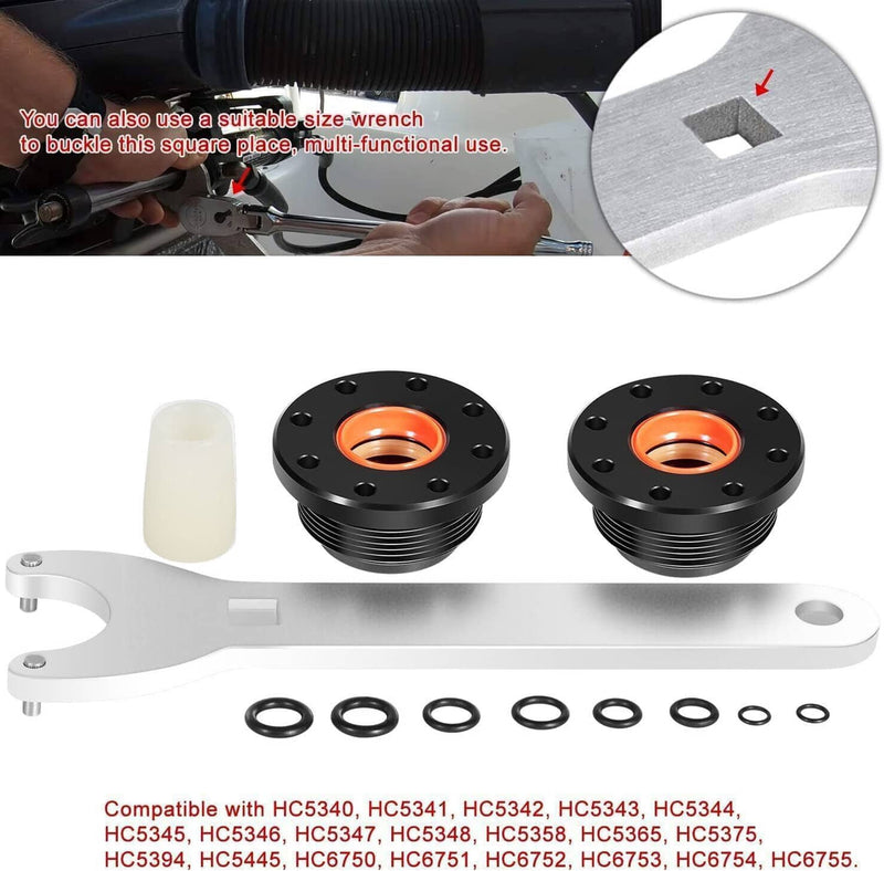 HC5345 HS5157 Hydraulic Steering Cylinder Seal Kit for SeaStar Front Mount