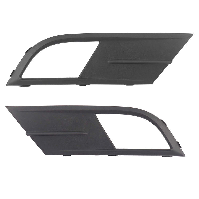 DURAFORCE ZZ2V00734 Front Lower Grille Fog Light & Bezels & Brackets for Jetta 2015 2016