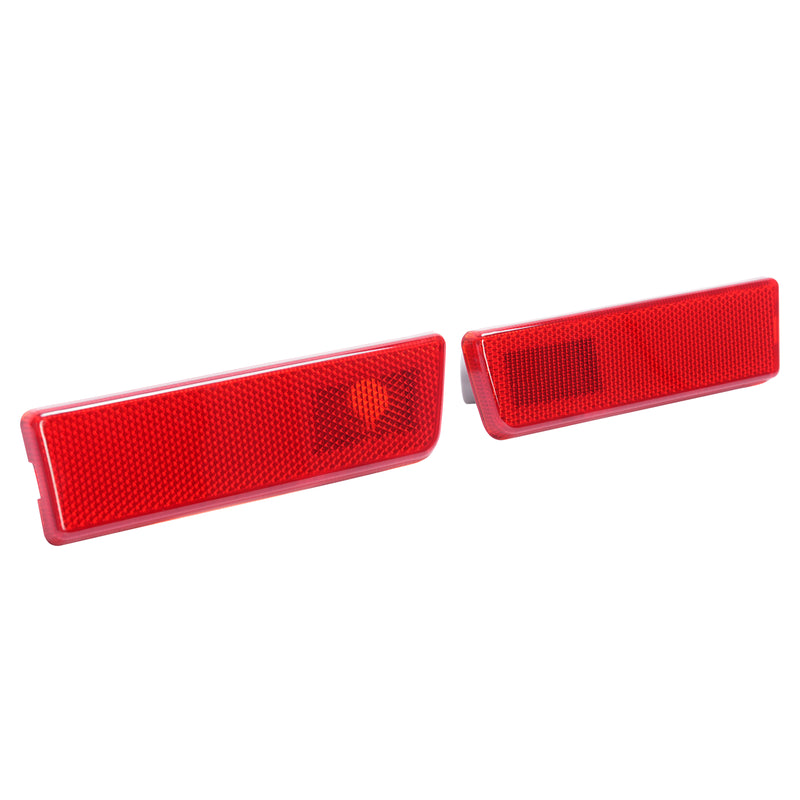 Rear Red Bumper Side Marker Lights Lamp Reflector for Ford Transit Connect 10-13