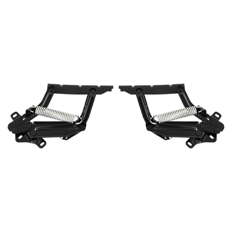 DURAFORCE Hood Hinges Pair for Ford 1973-1979 F100 F150 F250 F350 Bronco With Spring