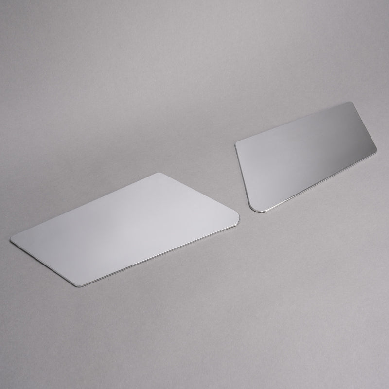 Fender Chrome Headlight Hood Trim Set Left Right Side for Volvo VNL 2004-2015