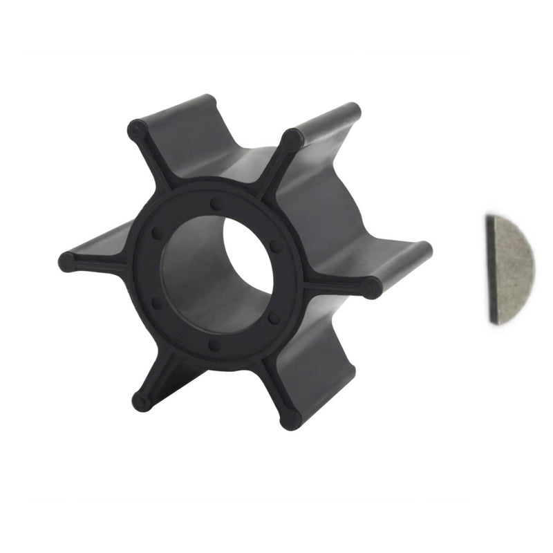 DURAFORCE 47-95611M 47-81242M Water Pump Impeller With Key for Yamaha Mariner 8 15 HP