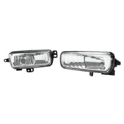 DURAFORCE Fog Lights W/Bulb Clear Lens for Ford Transit 2020-2026 Focus 2015-18 LH&RH Pair
