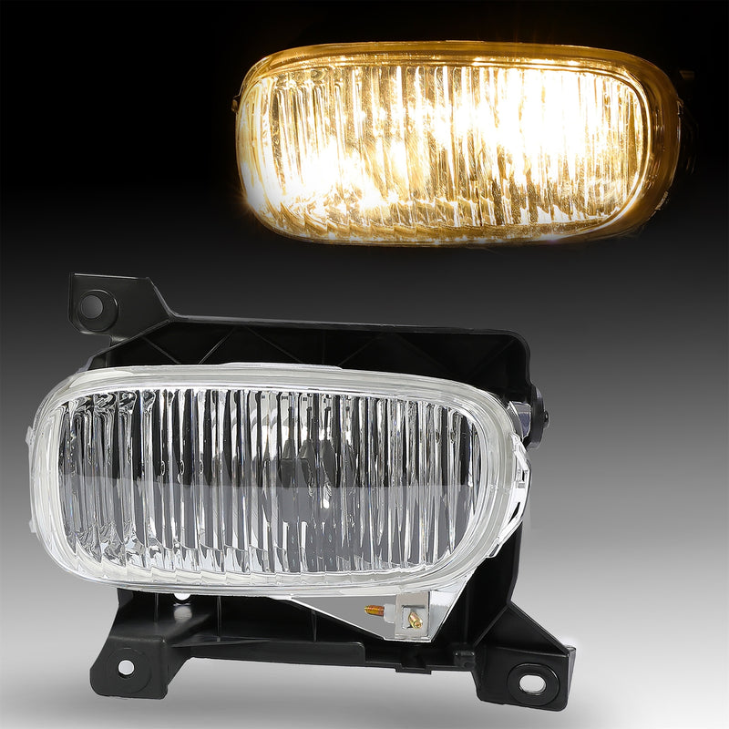 Front Left Driving Fog Lamp Clear With Bulb Set for Toyota Tundra 2000-2006