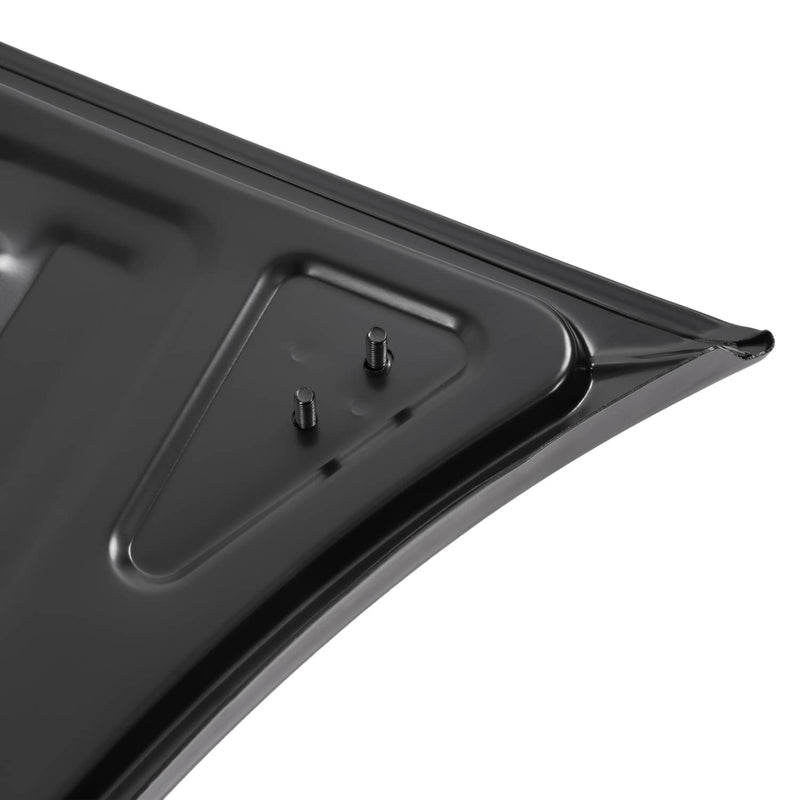 DURAFORCE Rear Steel Outer Storage Bin Door for Nissan Titan 2004-2015 Primed Black