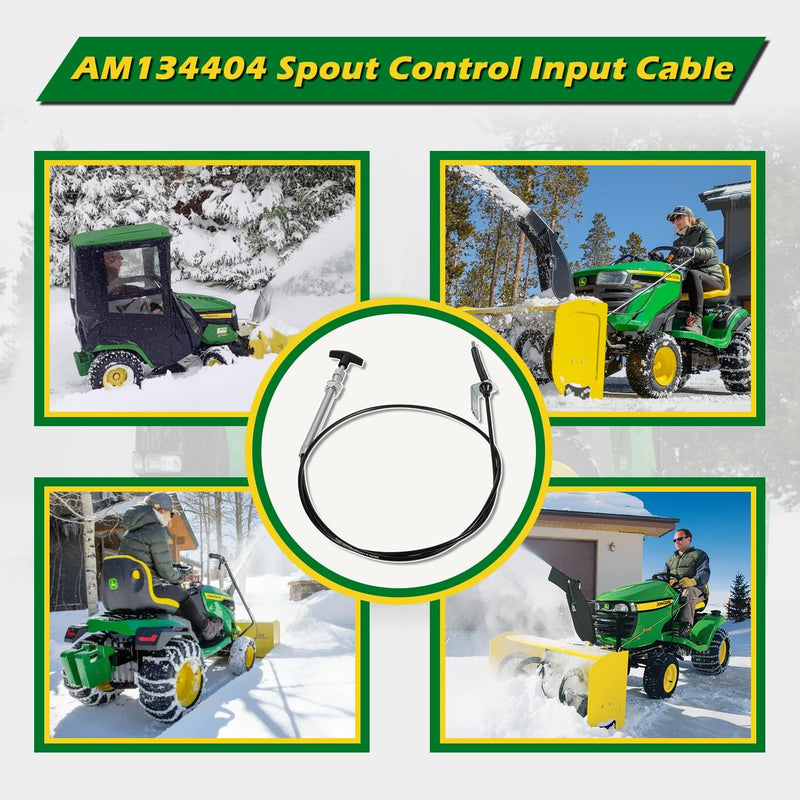 AM134404 Spout Control Input Cable Replaces for John Deere Chute Deflector
