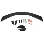 DURAFORCE Rear Trunk Lid High Wing Spoiler for Corvette C8 Z51 20-24 Painted Black ABS