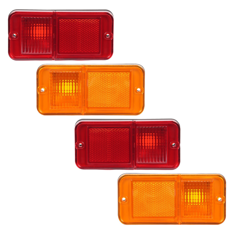 Front Rear Side Marker Lights for Chevrolet and GMC C/K Pickup Trucks 1968-1972