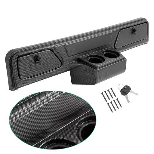 DURAFORCE Carbon Fiber Style Dash Cover for EZGO Marathon 1986-1994 Golf Cart