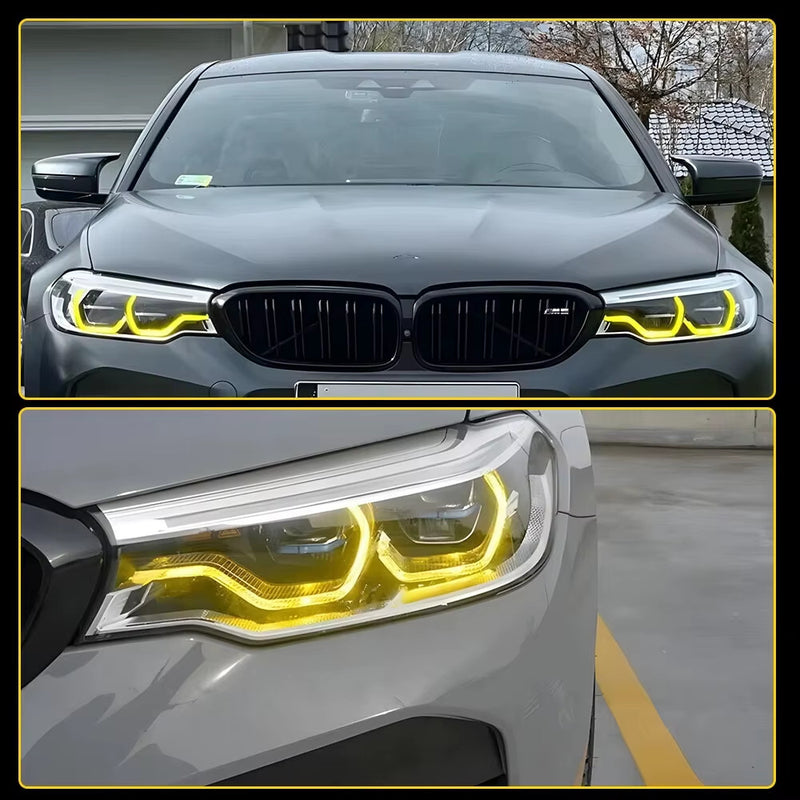 YELLOW DRL LED BOARDS for BMW G30 530i 540i F90 M5 17-20 DAYTIME RUNNING LIGHTS